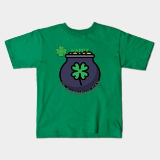 Happy St. Patrick's Day Kids T-Shirt